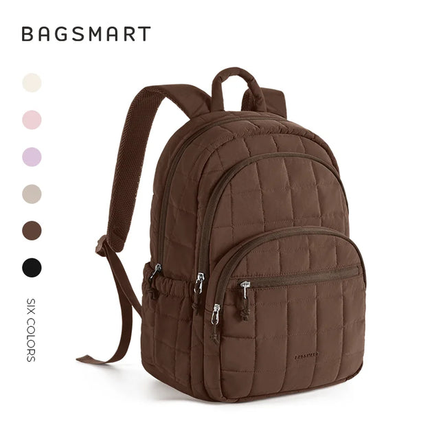 Gesteppter Rucksack Damen 15.6 Zoll