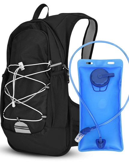 Sport-Rucksack Fahrrad Pendler schwarz