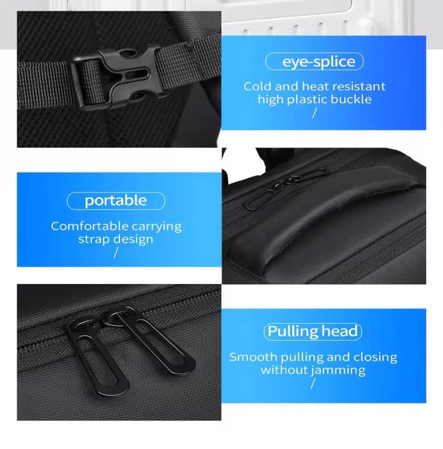 Laptop Rucksack 16 Zoll – Weixier Business Rucksack mit USB