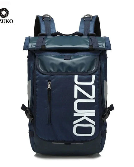 Sportlicher Rolltop-Rucksack farbig