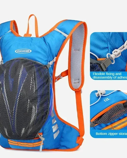 Fahrrad-Rucksack 20L Trinkblase Helmhalter