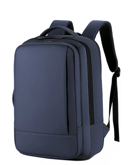 Flacher PU Business-Rucksack schlicht 15"