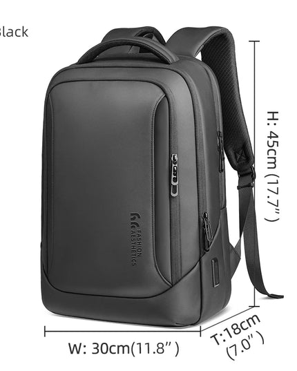 Moderner Herren Business-Rucksack 15 USB