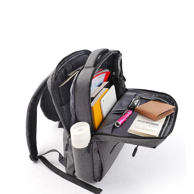 Minimalistischer Rucksack Herren grau