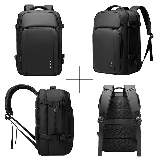 Laptop Rucksack Herren BANGE – Wasserdicht, 15.6 Zoll, USB