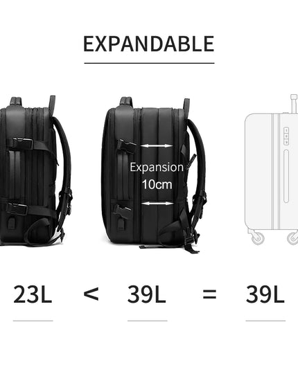 Multi-erweiterbarer Rucksack 16 Zoll