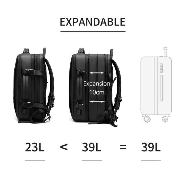 Multi-erweiterbarer Rucksack 16 Zoll