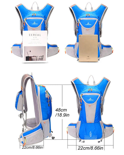 Robuster Fahrrad-Rucksack Helmhalter outdoor