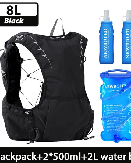 Praktischer Fahrrad-Rucksack ergonomisch