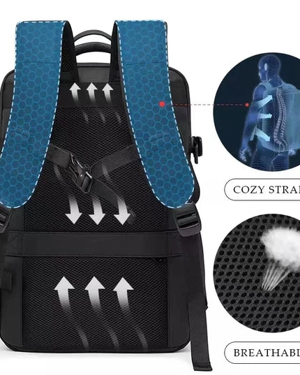 Erweiterbarer Rucksack 17.3 Zoll 45L