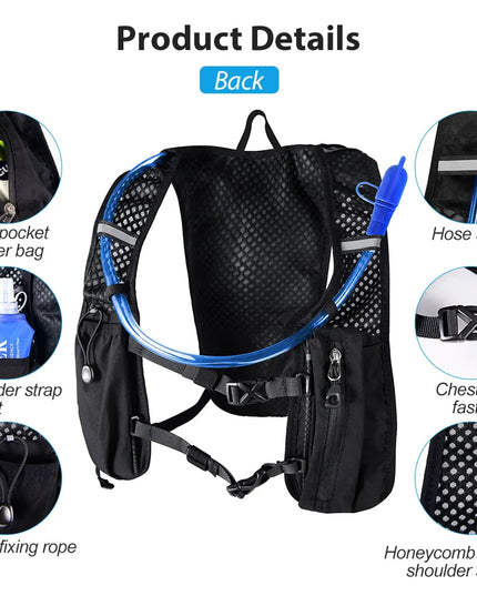 Robuster Buero-Rucksack Fahrrad Nylon