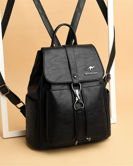 Eleganter Damen-Rucksack Muster mit Quaste