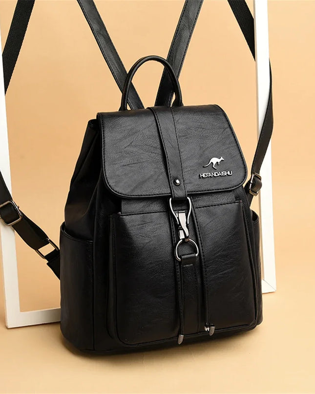 Eleganter Damen-Rucksack Muster mit Quaste