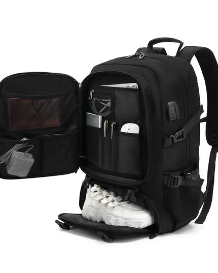 Grosser Rucksack Schuhfach und Organizer