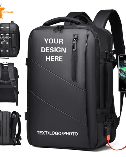 Erweiterbarer Business-Rucksack 17 Zoll