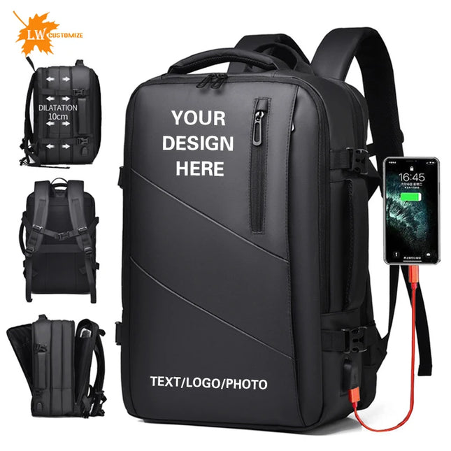 Erweiterbarer Business-Rucksack 17 Zoll