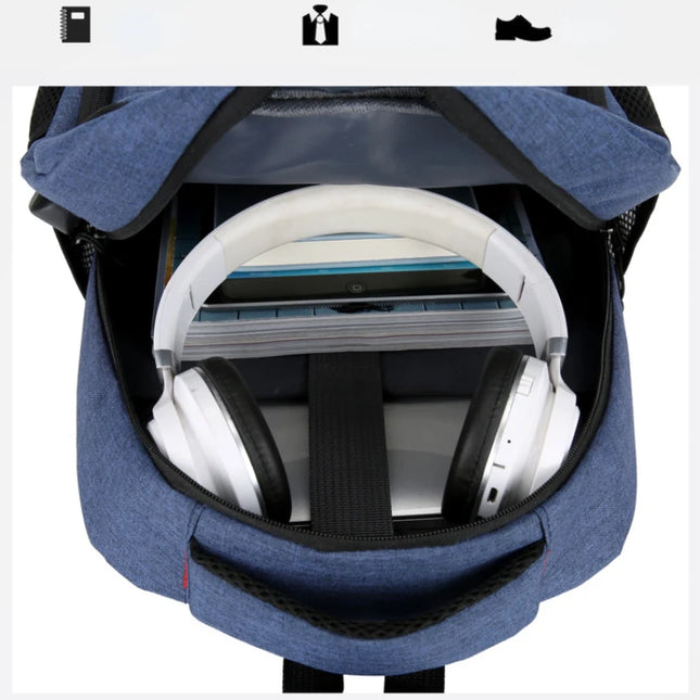 Rucksack Herren 15.6 Zoll mit Reflektoren