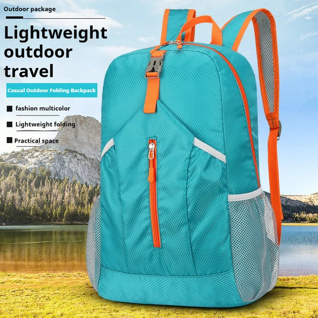 Ultraleichter faltbarer Rucksack wasserdicht