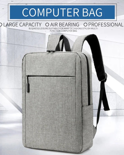 Schlichter Pendler-Rucksack Business USB