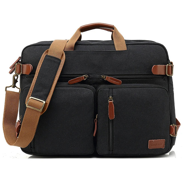3-in-1 Rucksack Umhaengetasche 17 Zoll