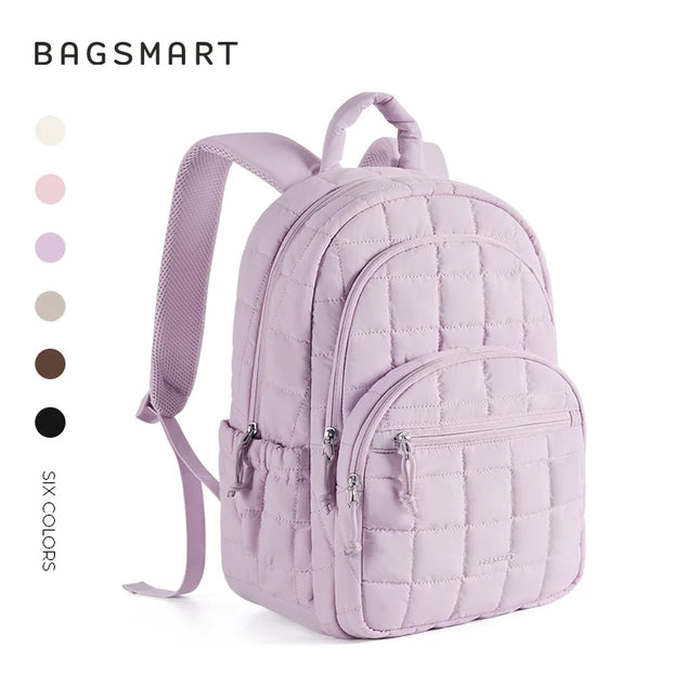 Gesteppter Rucksack Damen 15.6 Zoll