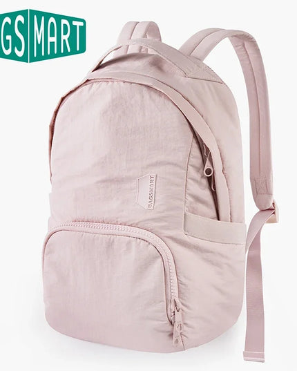 Kleiner Damen-Rucksack 13 Zoll rosa leicht