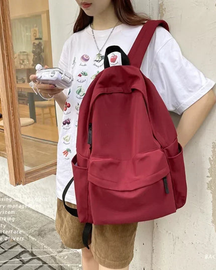 Leichter Nylon-Rucksack wasserdicht farbig