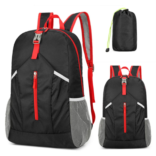 Ultraleichter faltbarer Rucksack wasserdicht