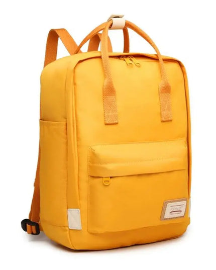 Tote-Style Rucksack gelb pink DE-Lager