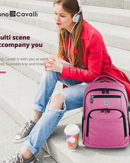 Laptop Rucksack für Business & Reise – 15.6/17 Zoll, Diebstahlschutz