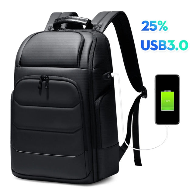 Laptop Rucksack: FENRUIEN Wasserdichter 16 Zoll Rucksack mit USB