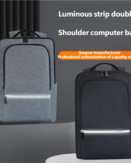 Pendler-Rucksack 16 Zoll mit Leuchtstreifen