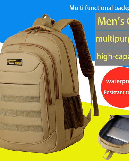 Tactical Rucksack khaki Outdoor wasserdicht