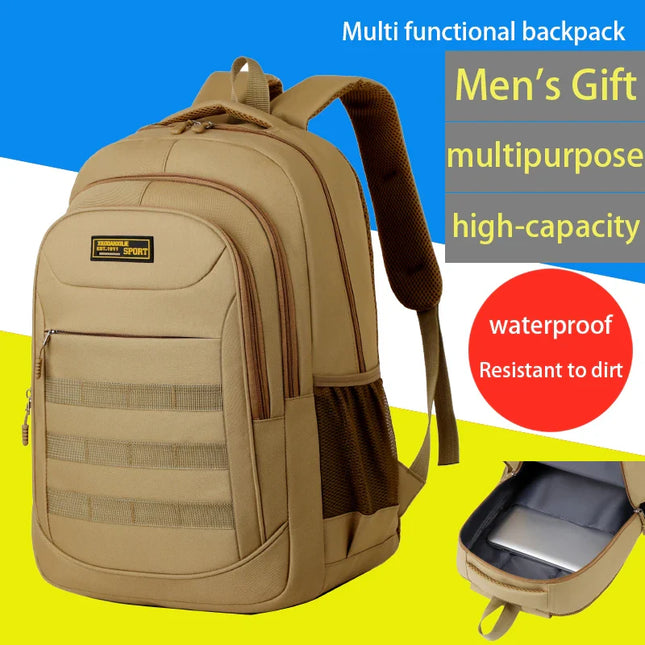 Tactical Rucksack khaki Outdoor wasserdicht