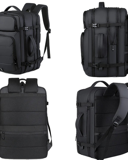 Erweiterbarer Rucksack 17 Zoll mit 4 Fächern