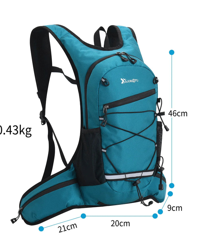 Wasserdichter Alltags-Rucksack robust schwarz