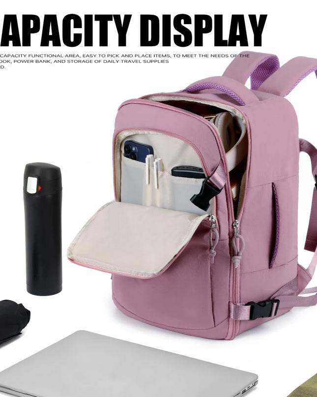 Laptop Rucksack Damen 16 Zoll – Funktional & Wasserabweisend