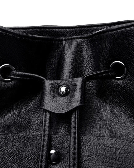 Eleganter Damen-Rucksack Muster mit Quaste