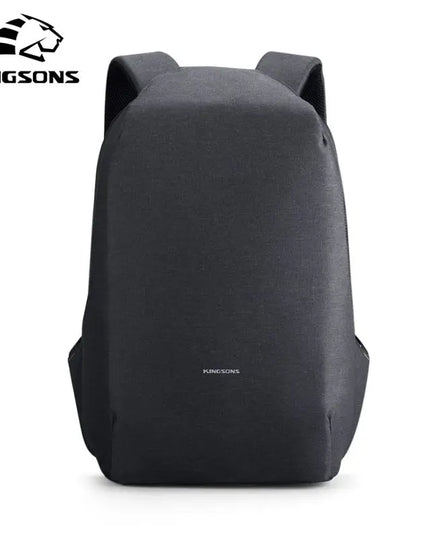 Nahtloser Anti-Diebstahl Rucksack grau