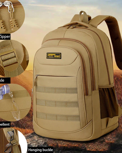 Tactical Rucksack khaki Outdoor wasserdicht