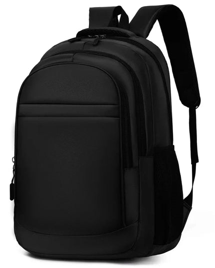 Klassischer Rucksack 15 Zoll schwarz