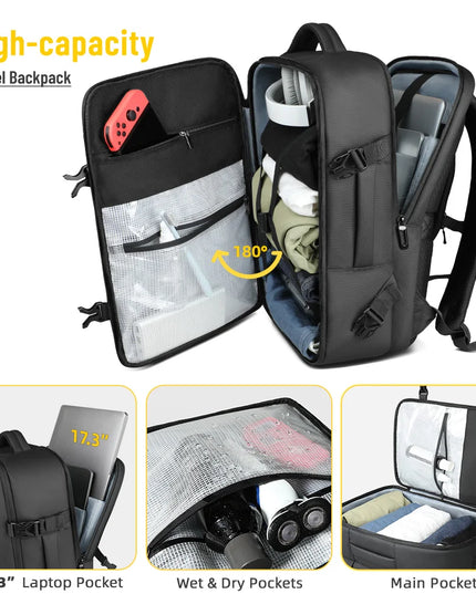 Boarding-Rucksack 17 Zoll Koffer-Oeffnung