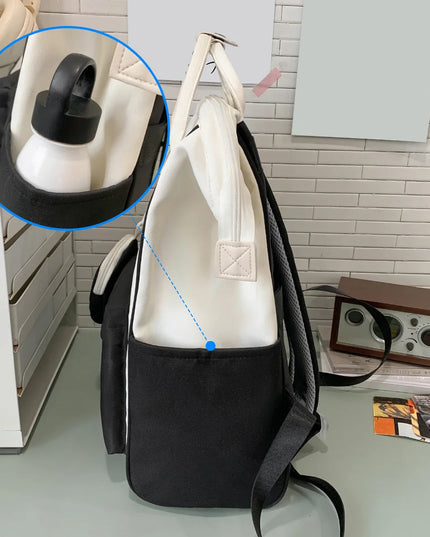 Campus-Rucksack Damen Set mit Geldbeutel