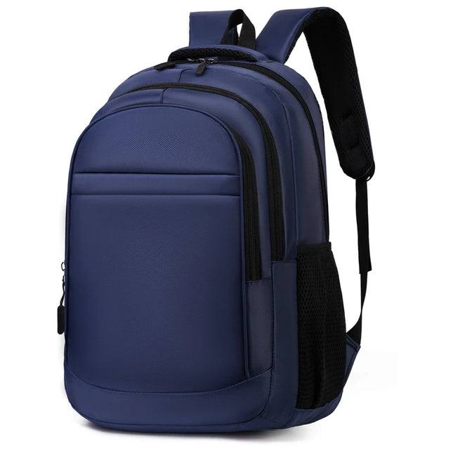 Klassischer Rucksack 15 Zoll schwarz