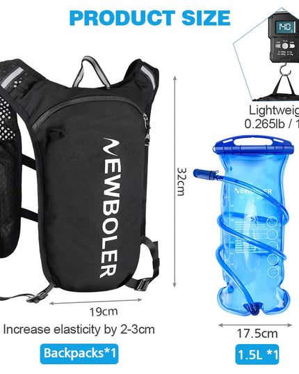 Robuster Buero-Rucksack Fahrrad Nylon