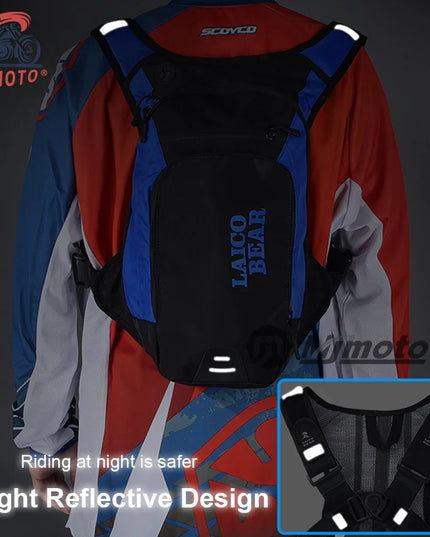 Leichter faltbarer Outdoor-Rucksack Fahrrad