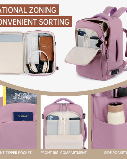 Laptop Rucksack Damen 16 Zoll – Funktional & Wasserabweisend