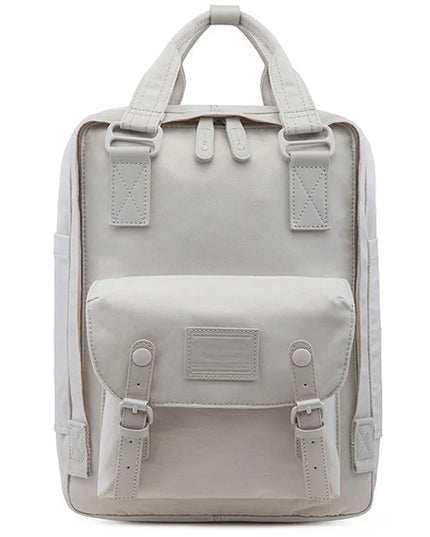 Vintage Rucksack zweifarbig 14 Zoll Canvas