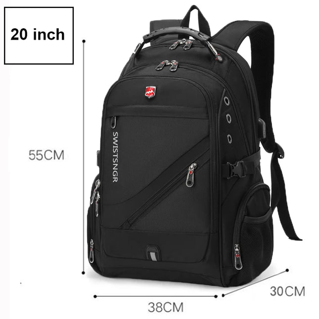 Hardshell Rucksack mit TSA-Schloss