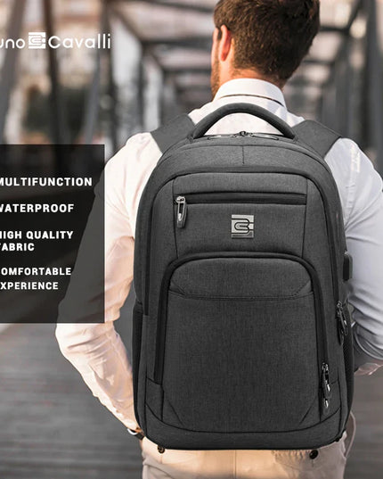 Laptop Rucksack für Business & Reise – 15.6/17 Zoll, Diebstahlschutz
